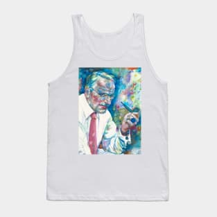 CARL JUNG - watercolor portrait .& Tank Top